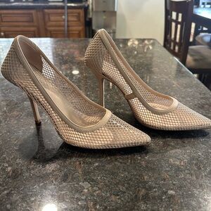 NEW Aldo Nude Elegant Mesh Stiletto Heels